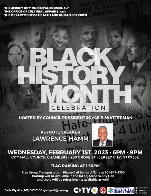 Black History Month Celebration 2023 flyer