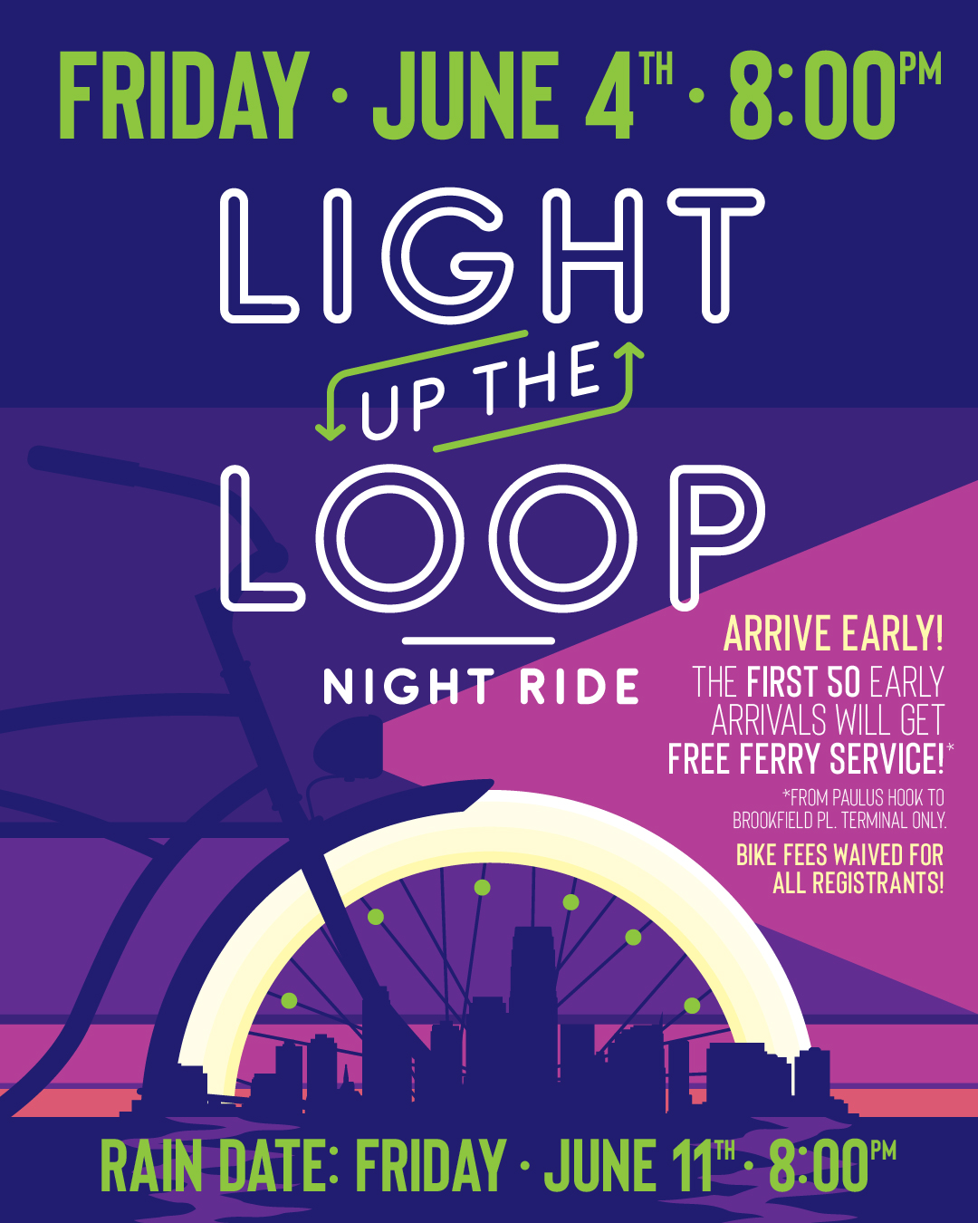 Light up the loop 2021 flyer