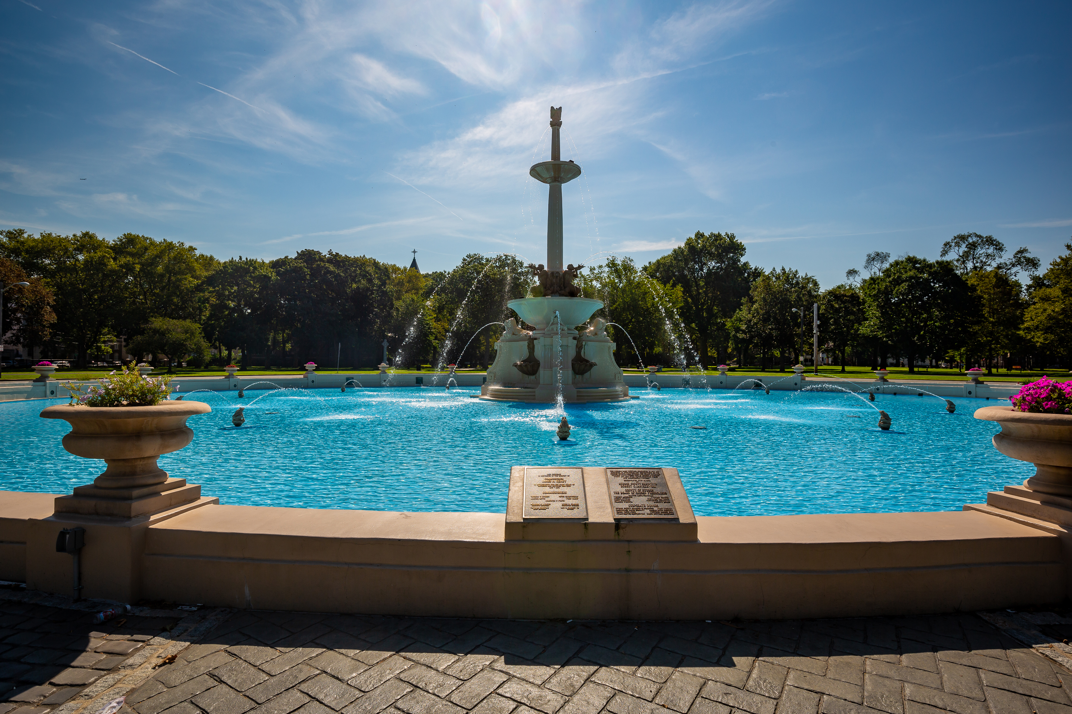 Lincoln Park Fountain - Hudson County