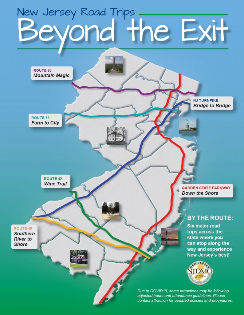 Directions To New Jersey Turnpike Nj Road Trip Itinerary - Hudson County