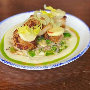 Scallop entree