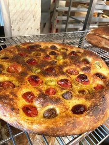 Tomato focaccia