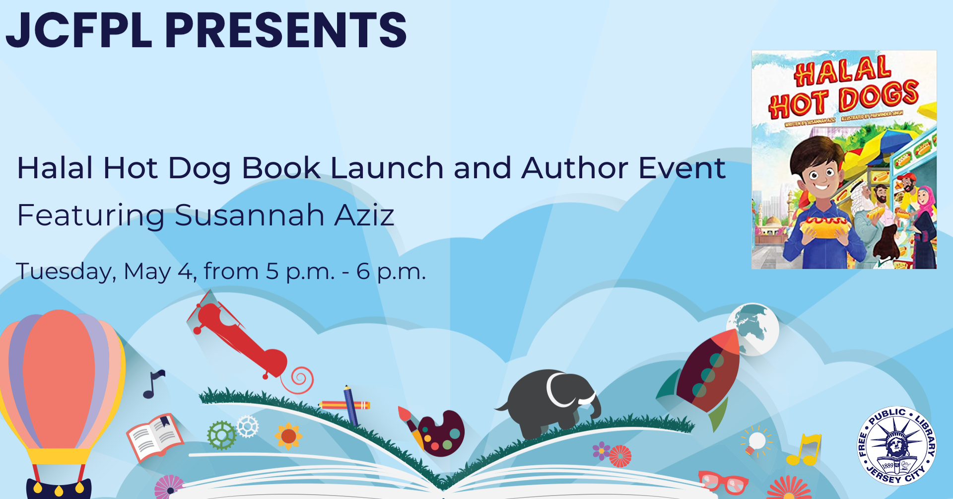 Halal Hot Dog Book Launch and Author Event