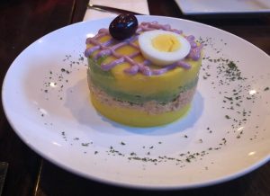 Peruvian entree