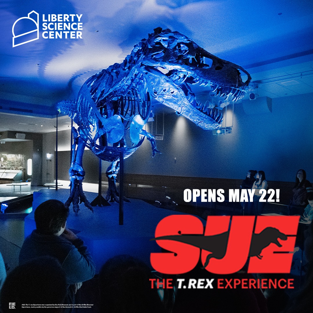 Liberty Science Center Sue the TRex Experience