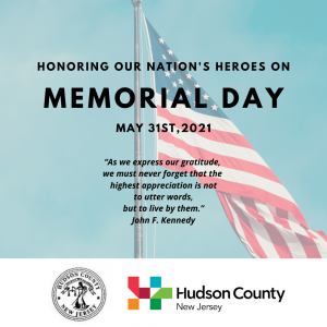 Hudson County honors Memorial Day