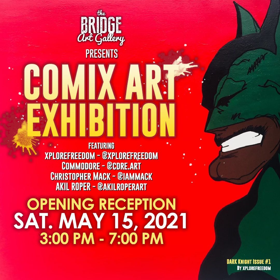 Bridge Art Gallery Comix Art Exhibit