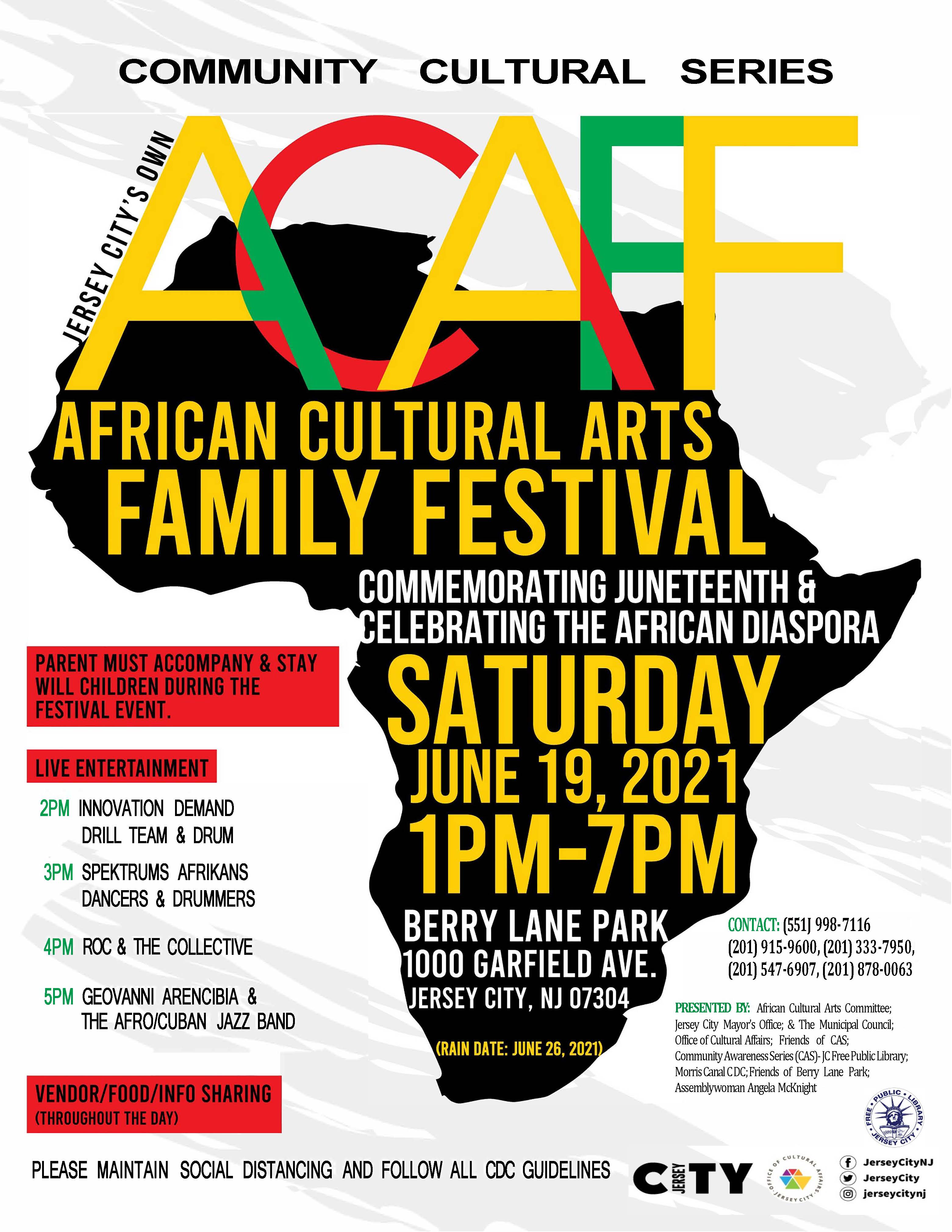 African Cultural Arts Family Festival 2021