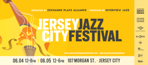 Flyer for Jersey City Jazz Festival on June 4th and 5th, 2022