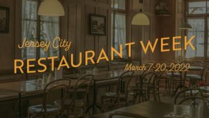Jersey City Restaurant Week Event Flyer