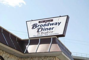 Broadway Diner sign