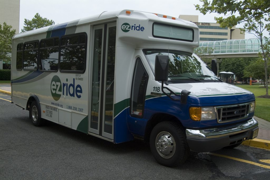 EZ Ride Shuttle bus