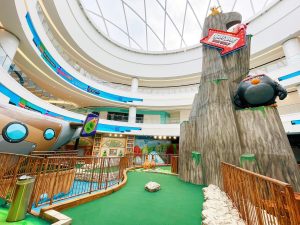 Angry Birds mini golf course