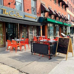 The Cuban restaurant storefront