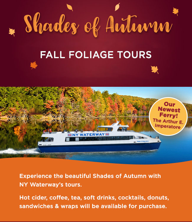 Shades of Autumn Fall Foliage Tours flyer