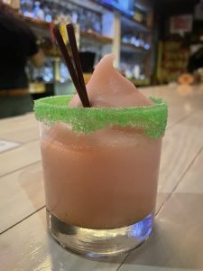 frozen pink cocktail 